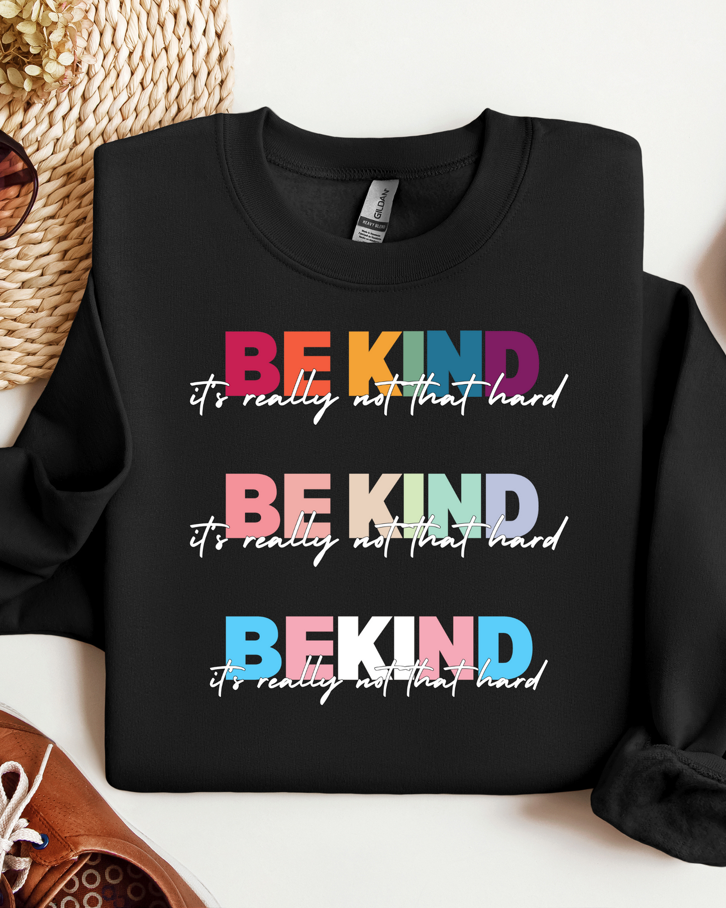 BE KIND Sweatshirt - YOUTH SIZES - Preorder/Made to Order