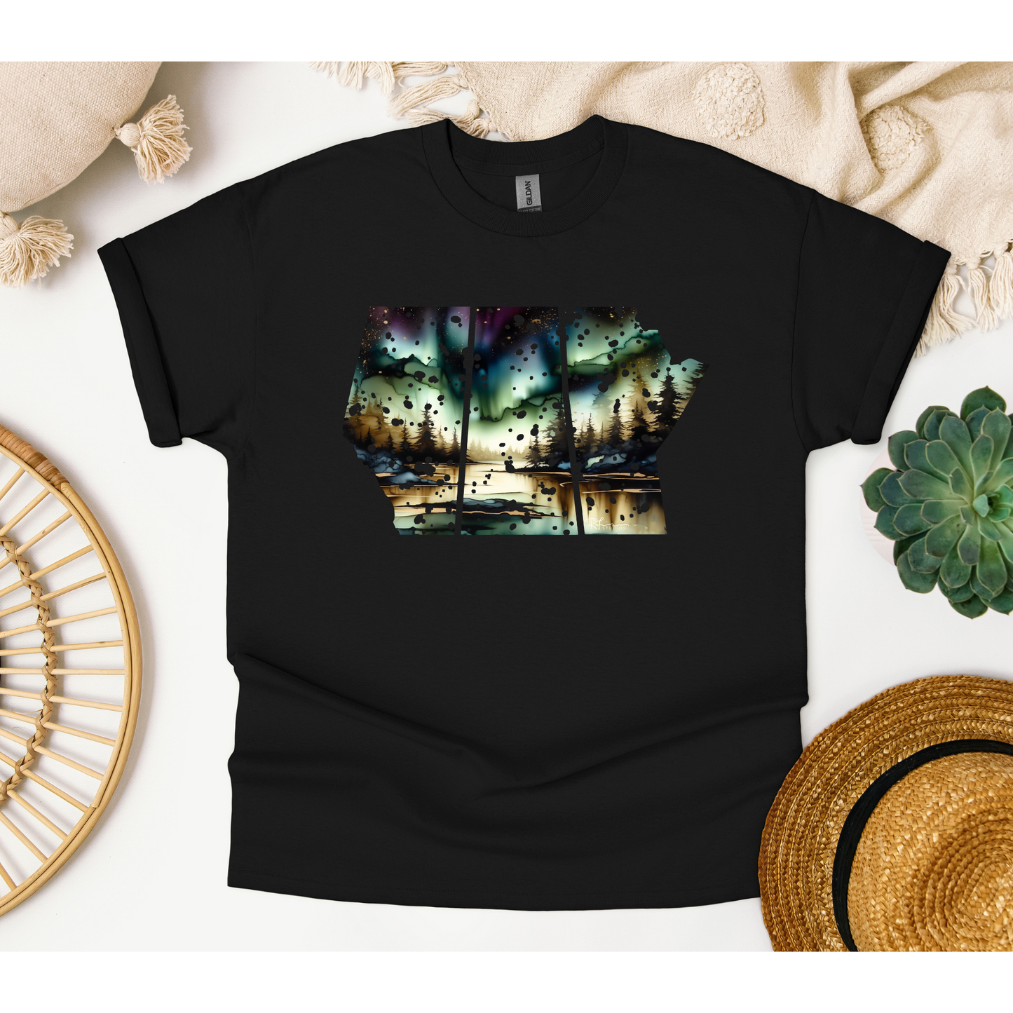 True North Strong/Prairie Strong - "Monsoon Skies" Painting - Infant and Youth Apparel