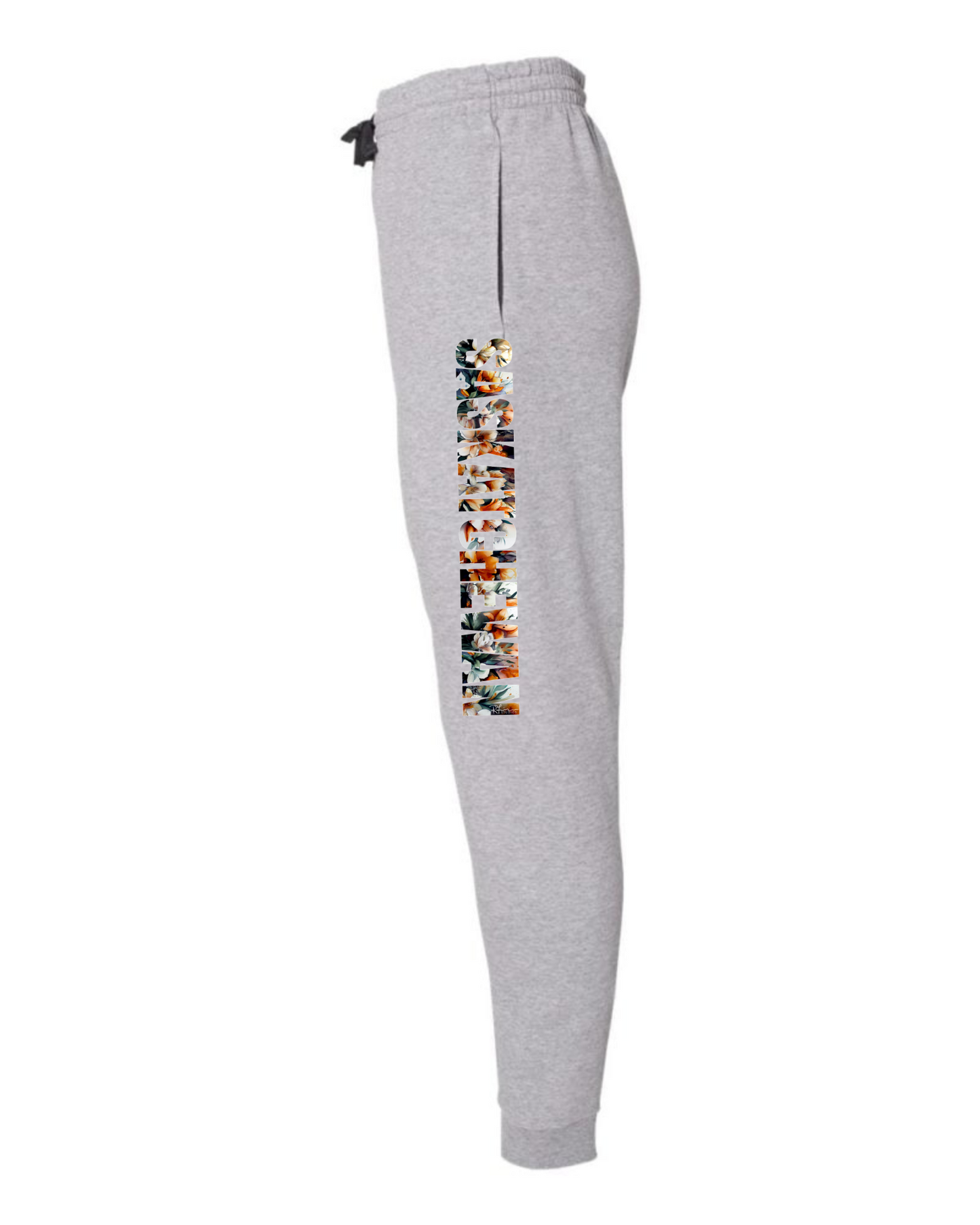 Saskatchewan Floral JOGGER SweatPANTS - Adult Sizes - Preorder