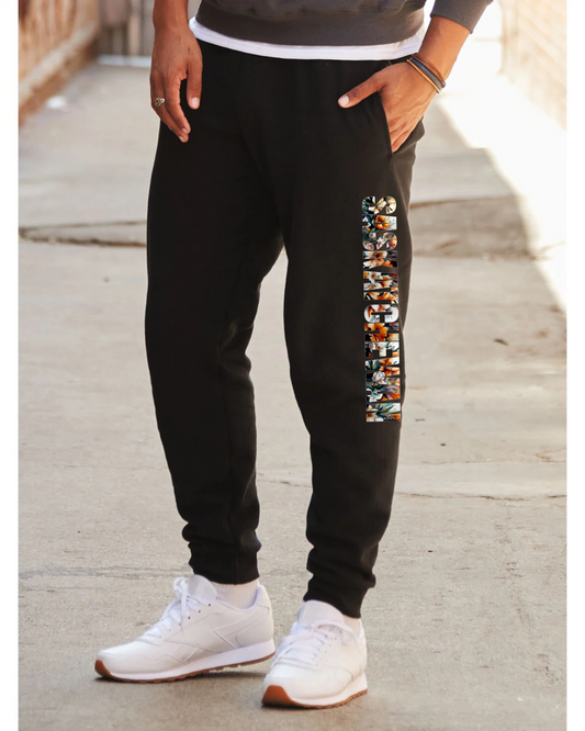 Saskatchewan Floral JOGGER SweatPANTS - Adult Sizes - Preorder