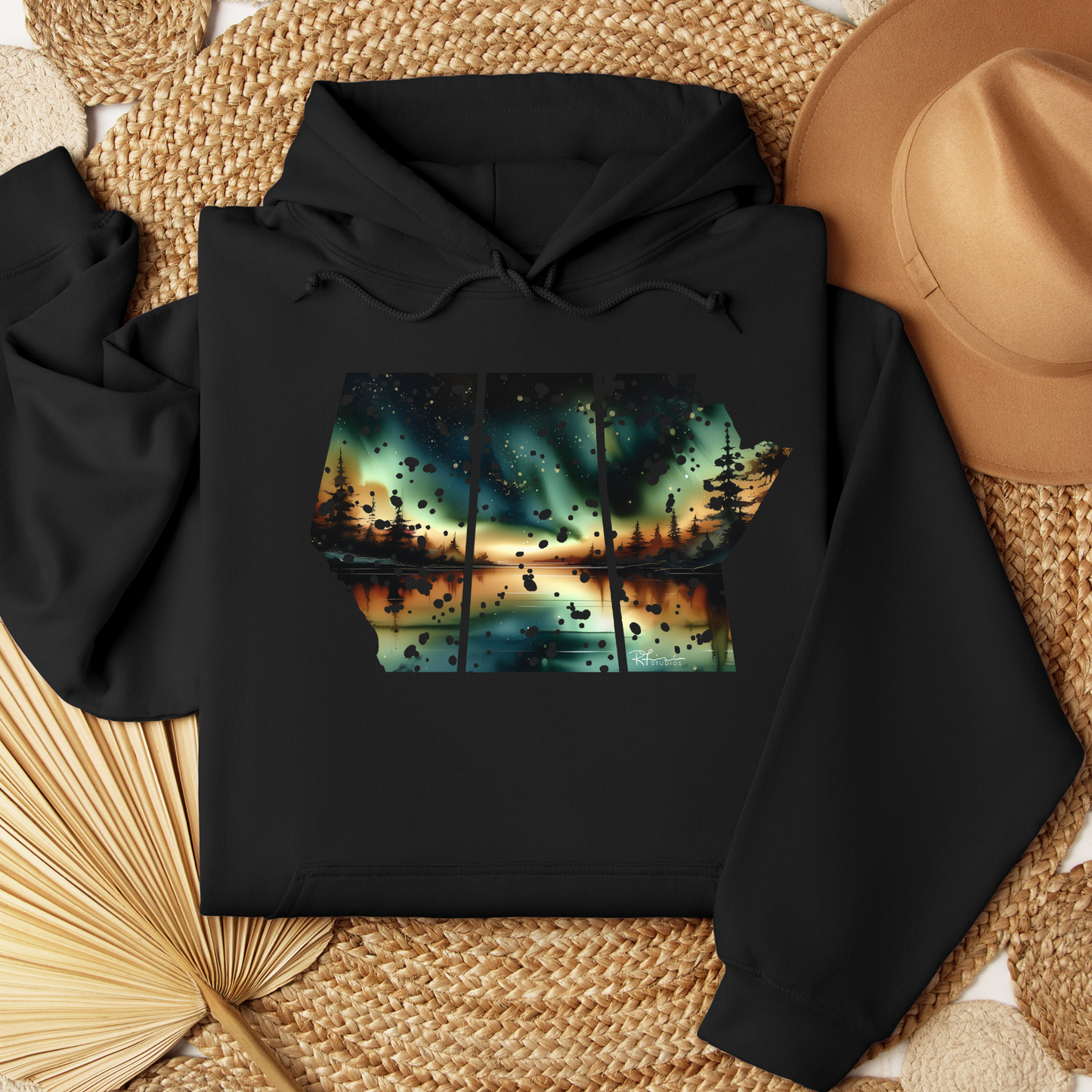 True North Strong/Prairie Strong - "Ember Glow" Painting - Apparel