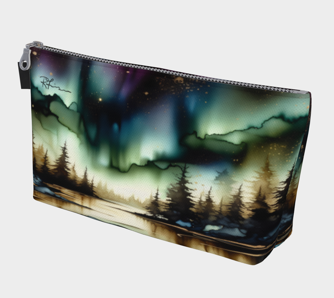 Beauty Bag - 10" and 12" - Monsoon Skies