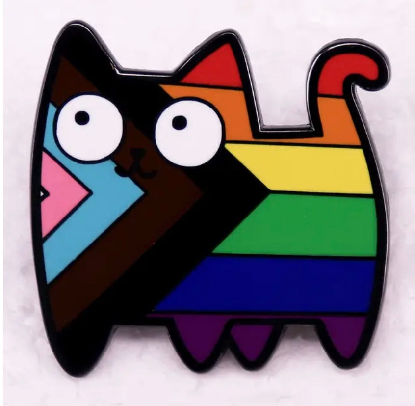 Pride Pin - Cat