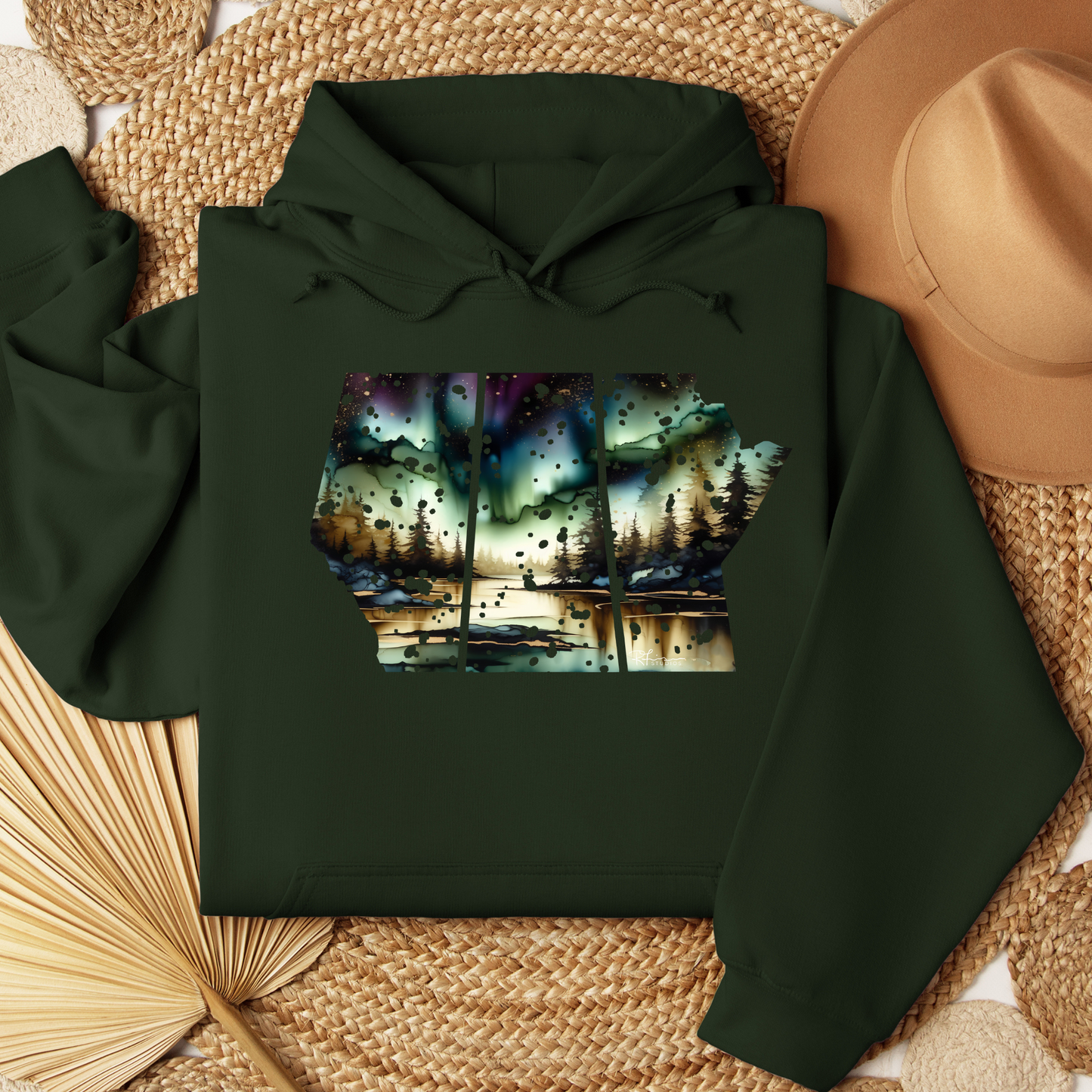 True North Strong/Prairie Strong - "Monsoon Skies" Painting - Apparel