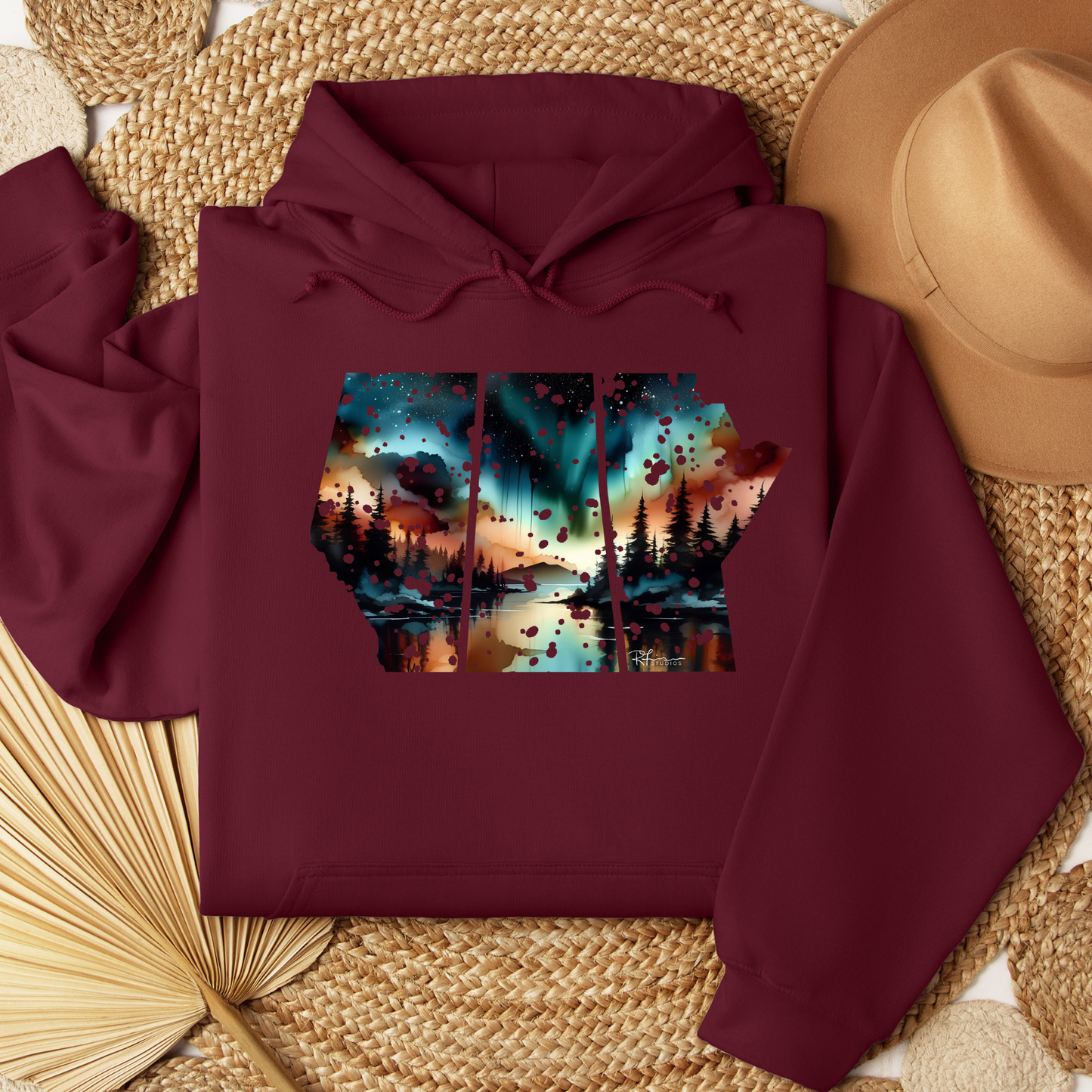 True North Strong/Prairie Strong - "Sienna Glow" Painting - Apparel