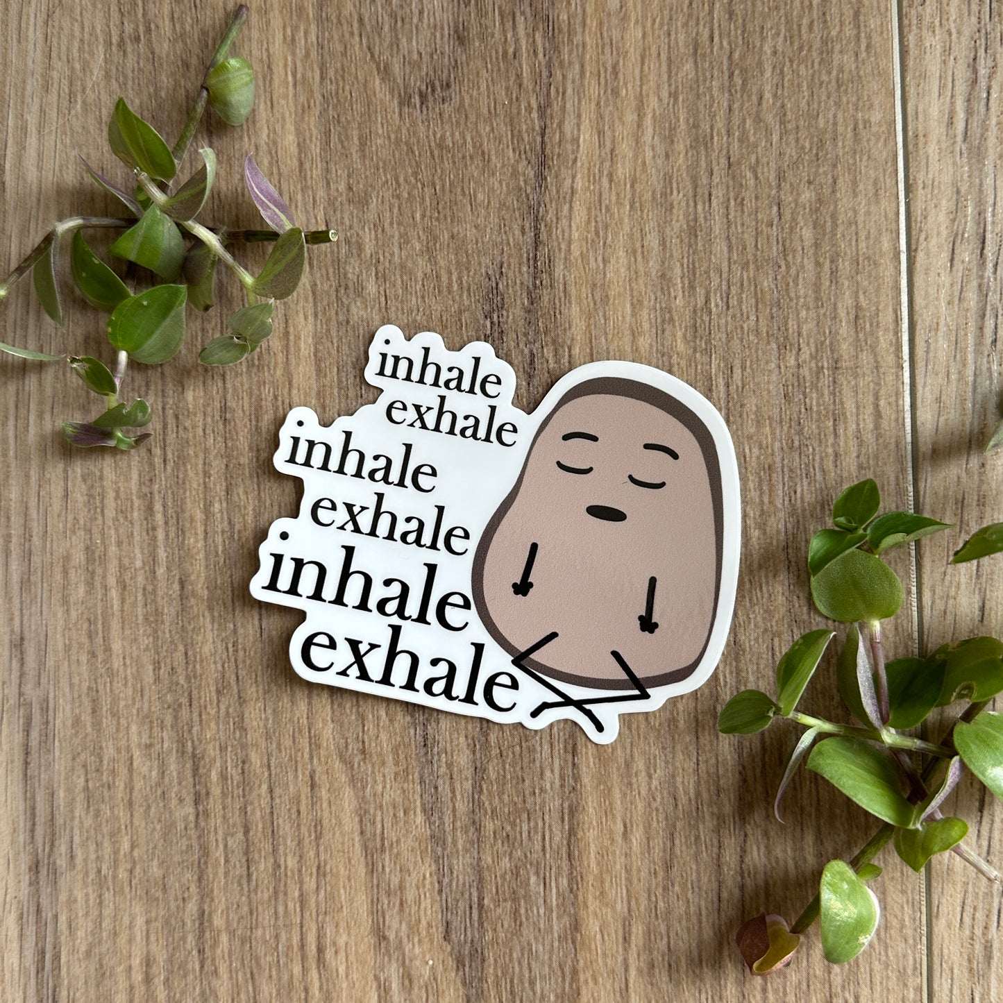 Sticker - The Sad Potato - Inhale Exhale