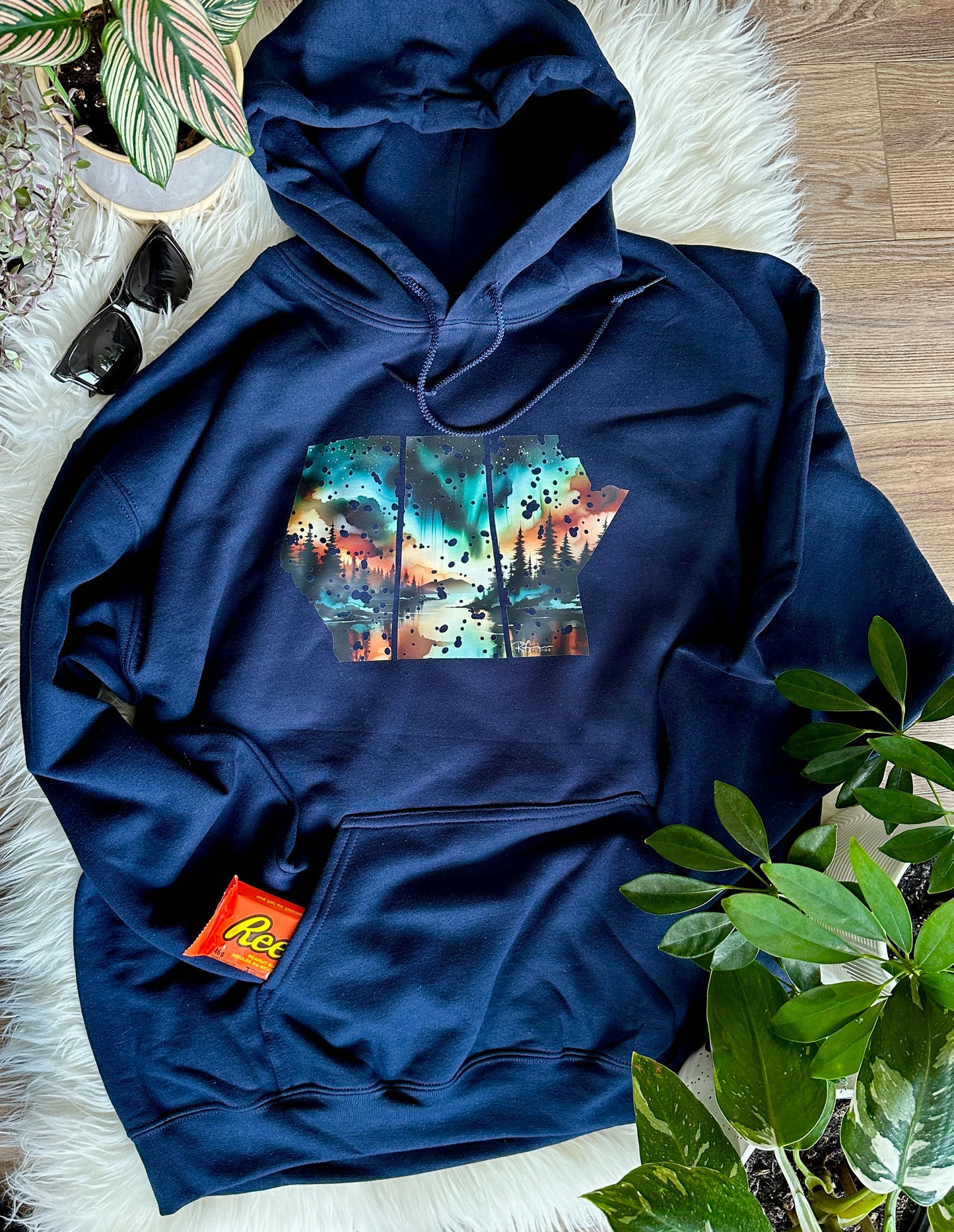 True North Strong/Prairie Strong - "Sienna Glow" Painting - Apparel