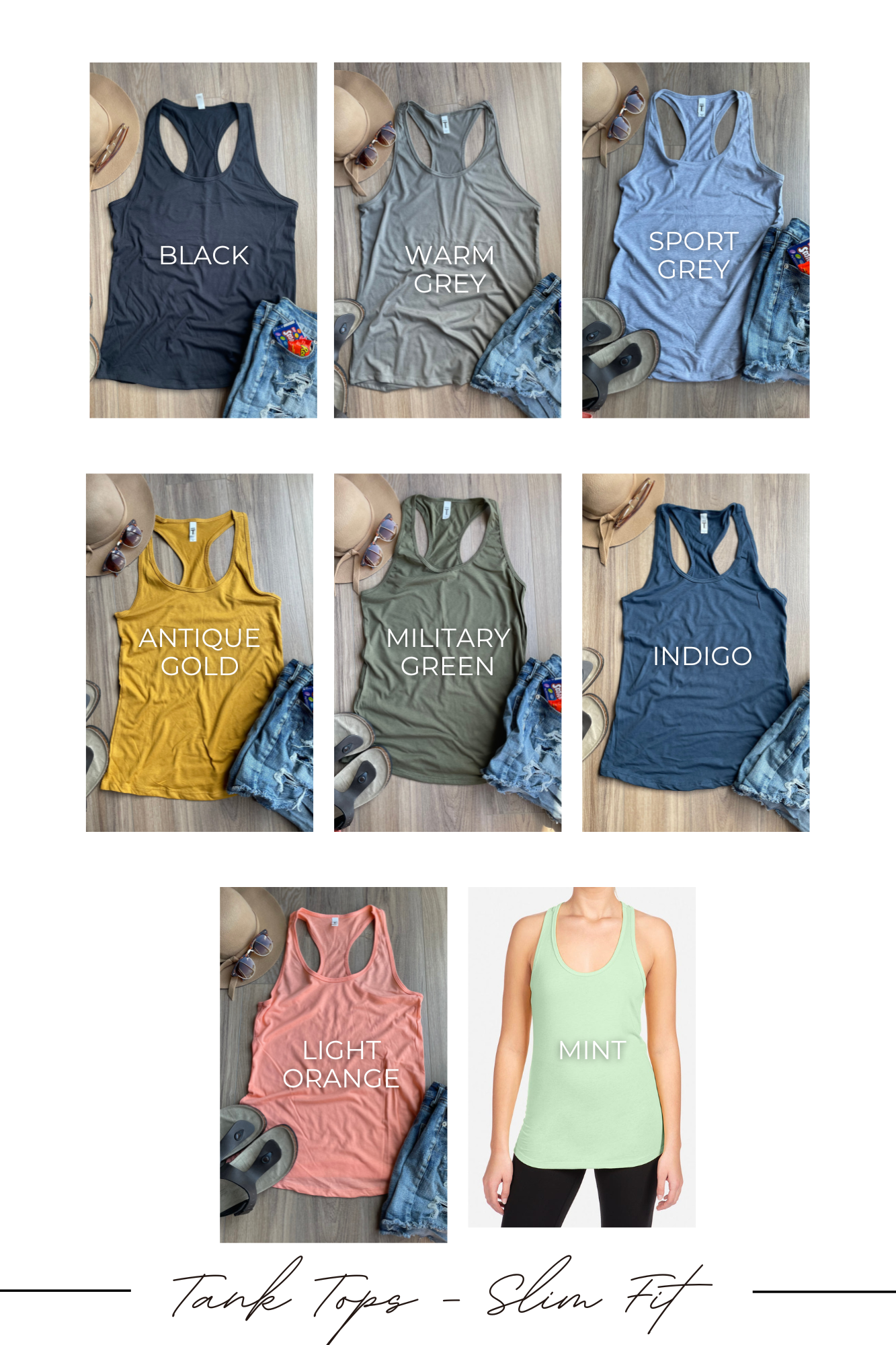 TANK TOPS - Design Your Own *CLEARANCE*