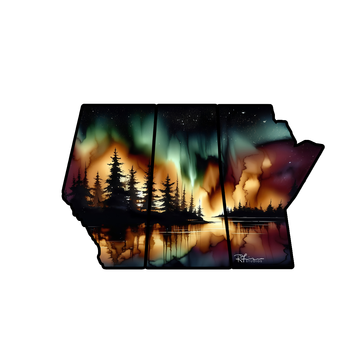 Sticker - Prairie Strong - Drippy