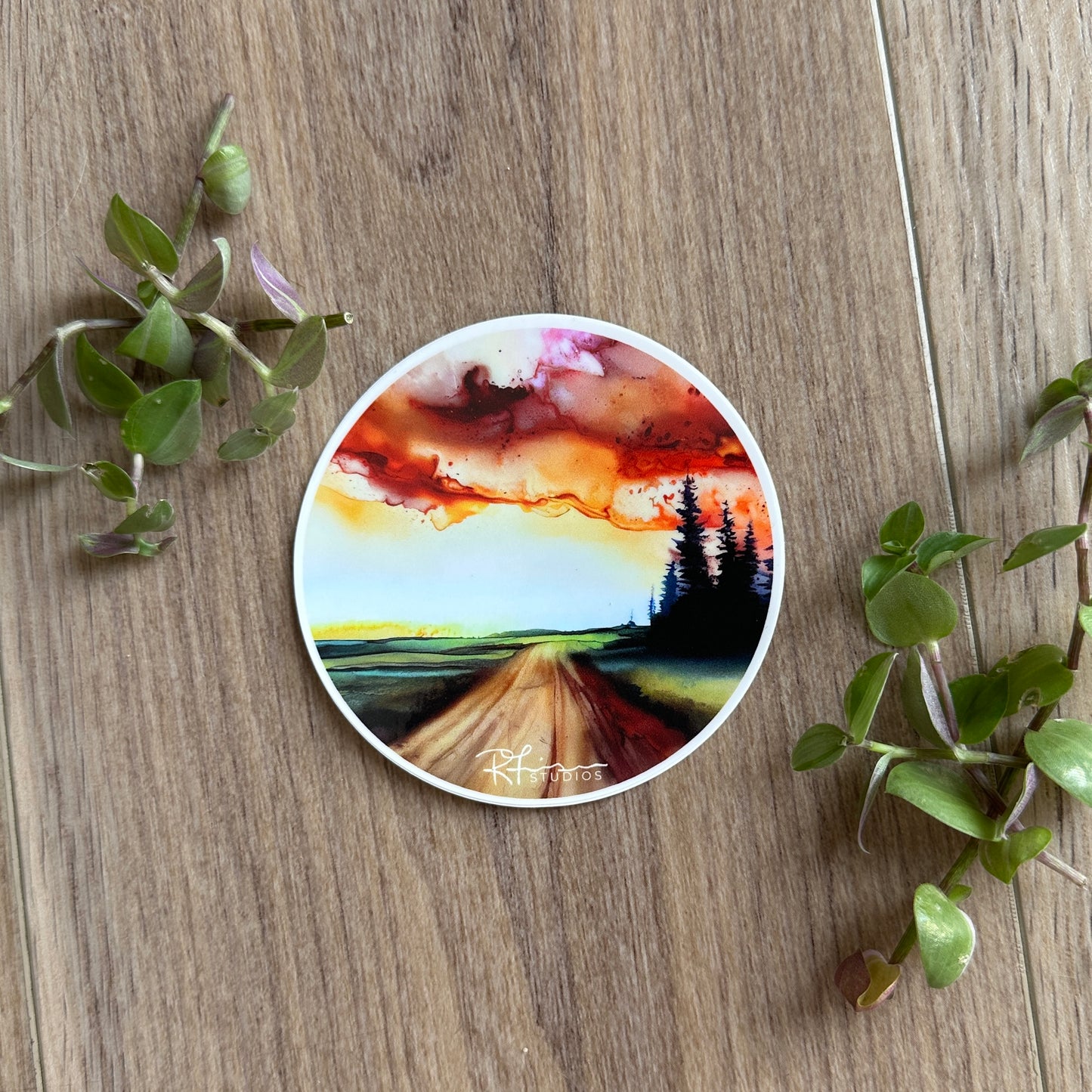Sticker - Auburn Skies - Land of Living Skies Collection