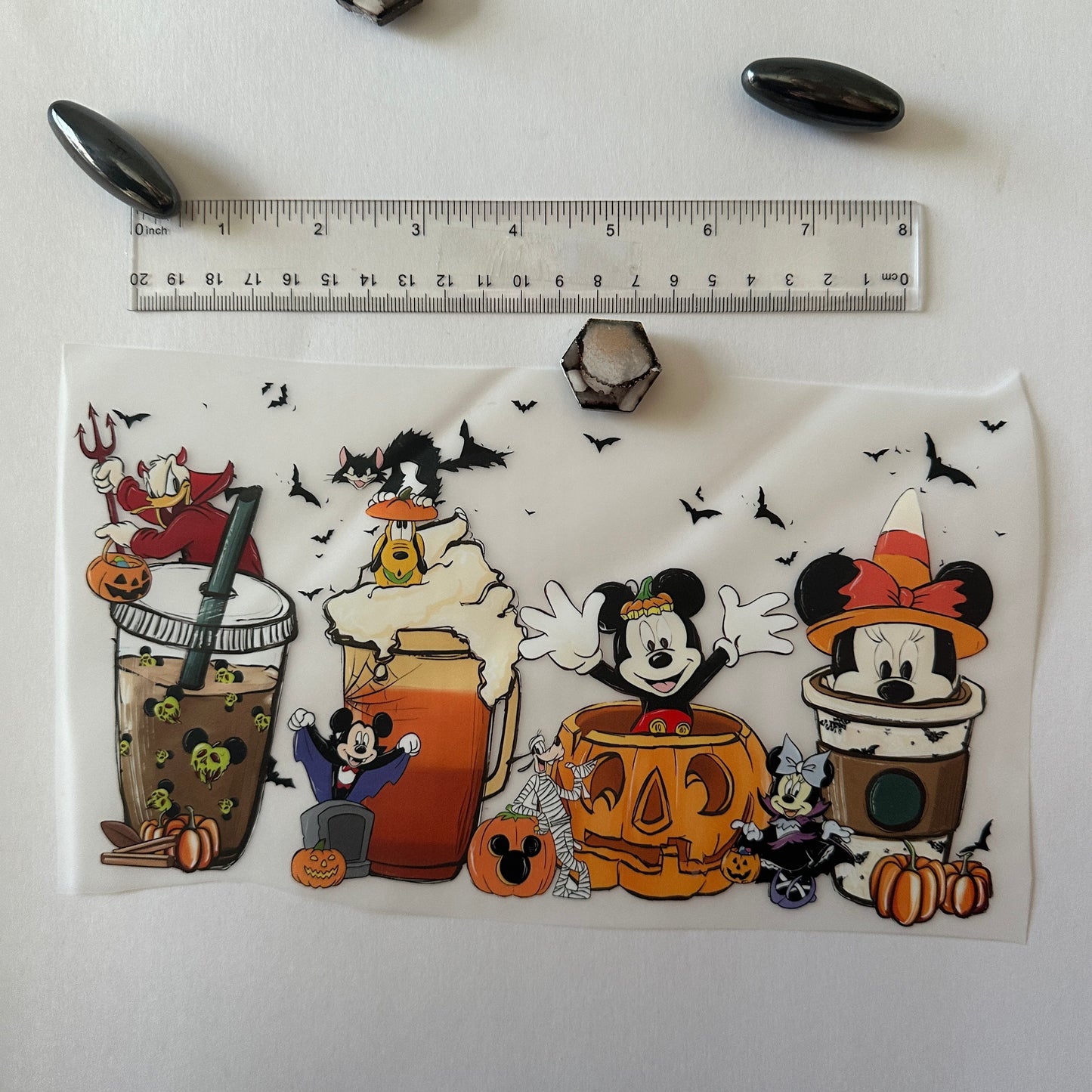Clearance Transfers - Cups - MM&F - red duck
