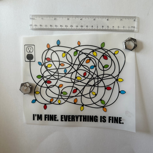 Clearance Transfers - Tangled lights - Large