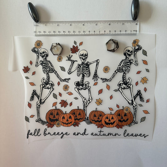 Clearance Transfers - Fall Leaves and Autumn Breeze