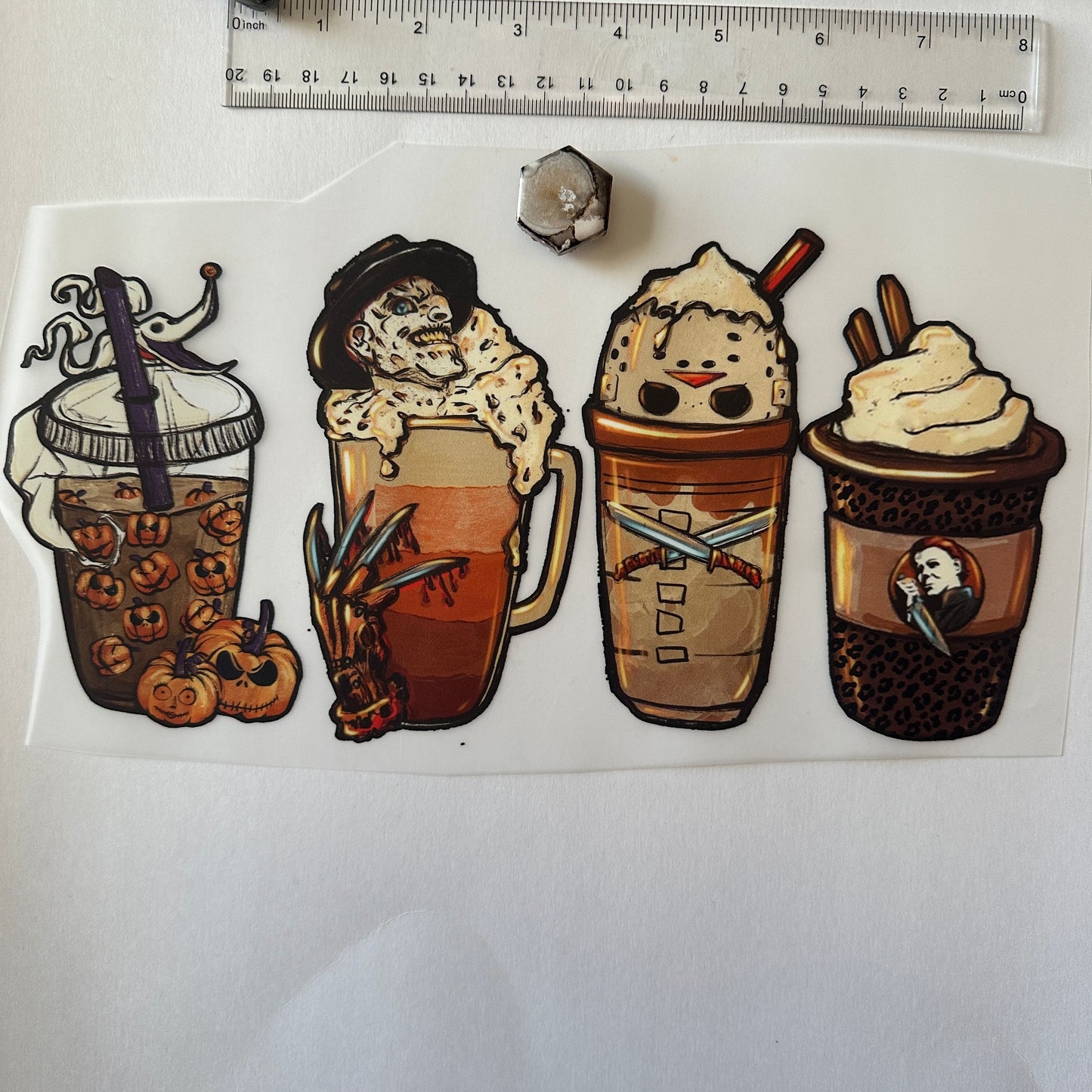 Clearance Transfers - Cups - Horror