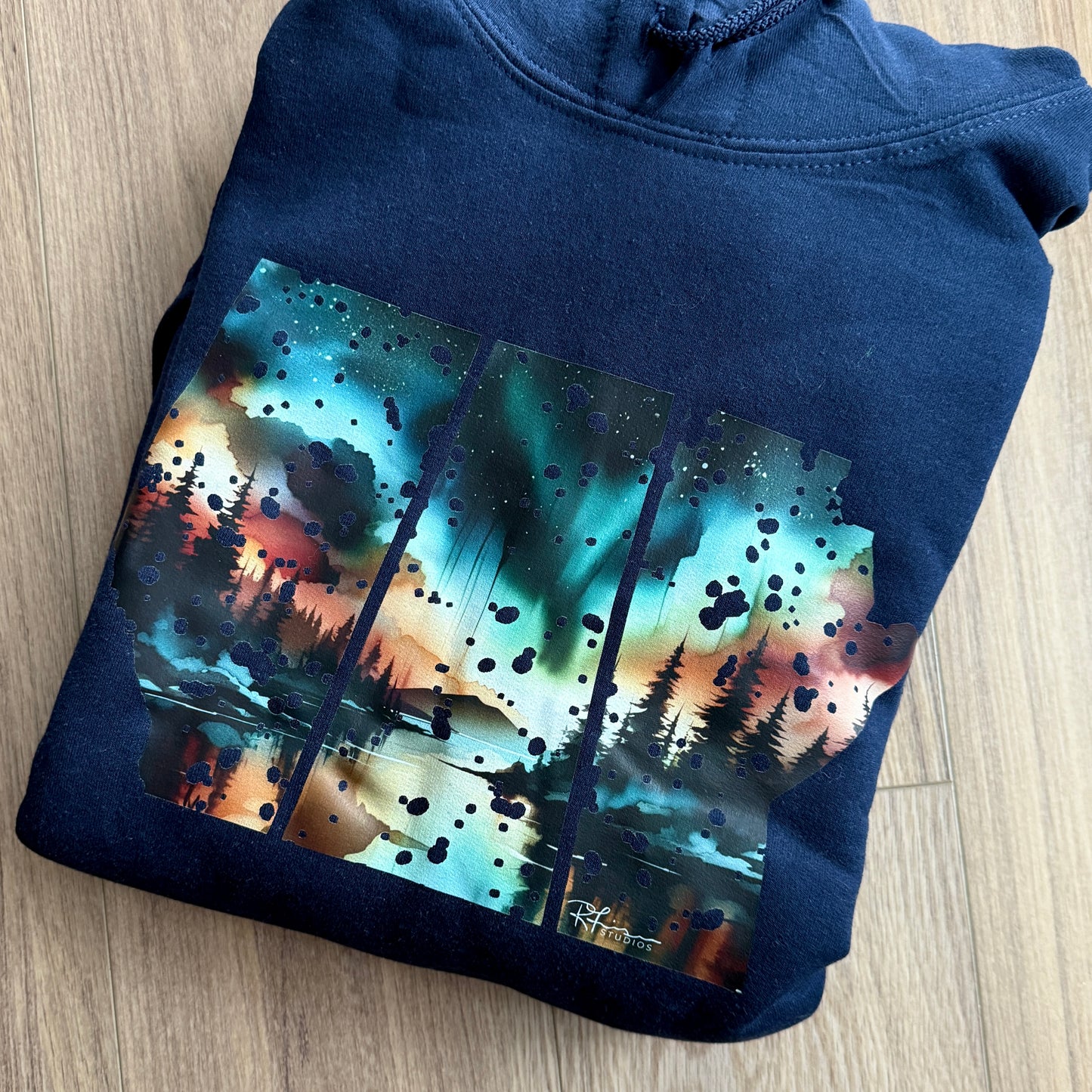 True North Strong/Prairie Strong - "Sienna Glow" Painting - Apparel
