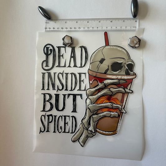 Clearance Transfers - DIBS hand holding drink