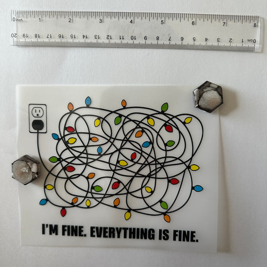 Clearance Transfers - Tangled lights - Small