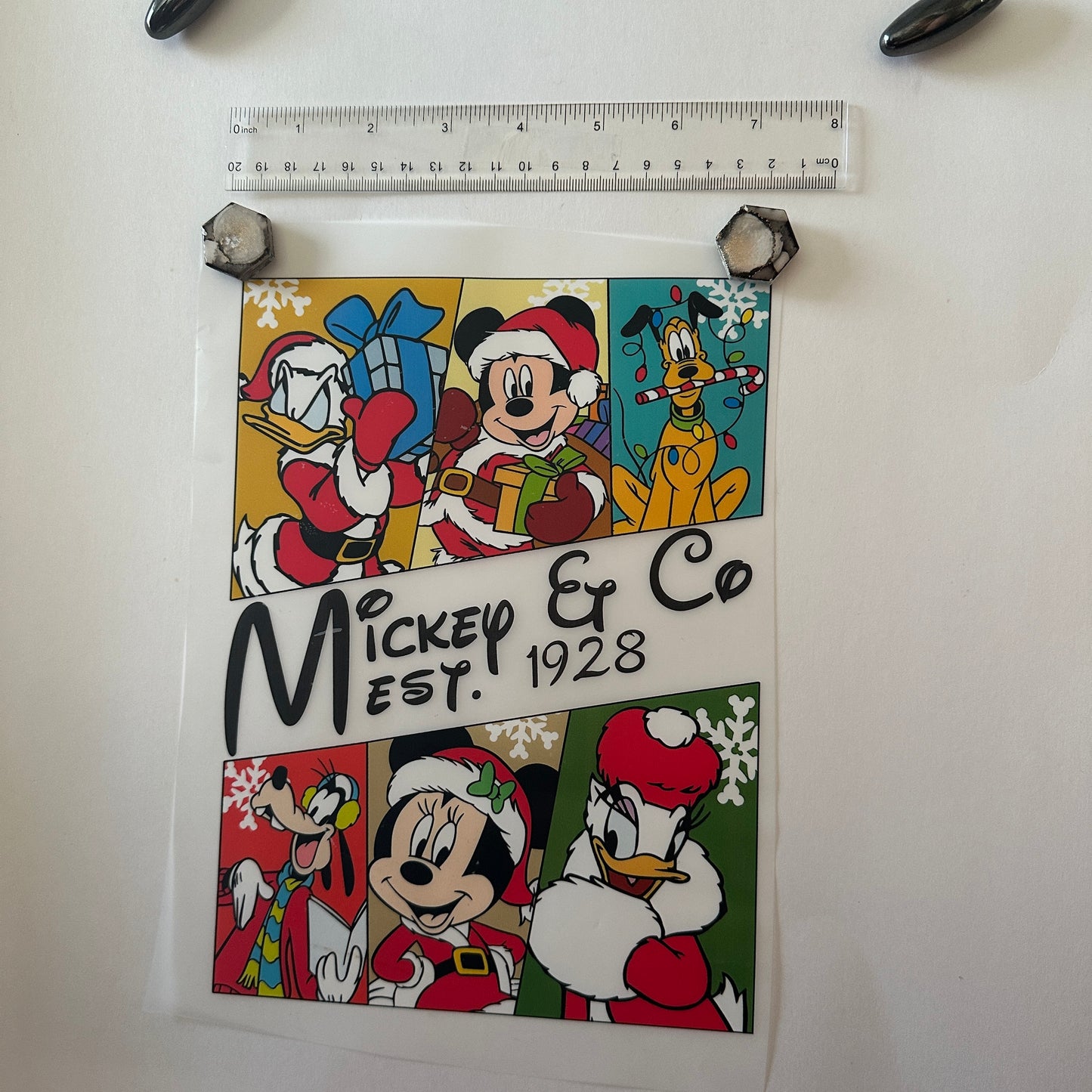 Clearance Transfers - m&co text in middle