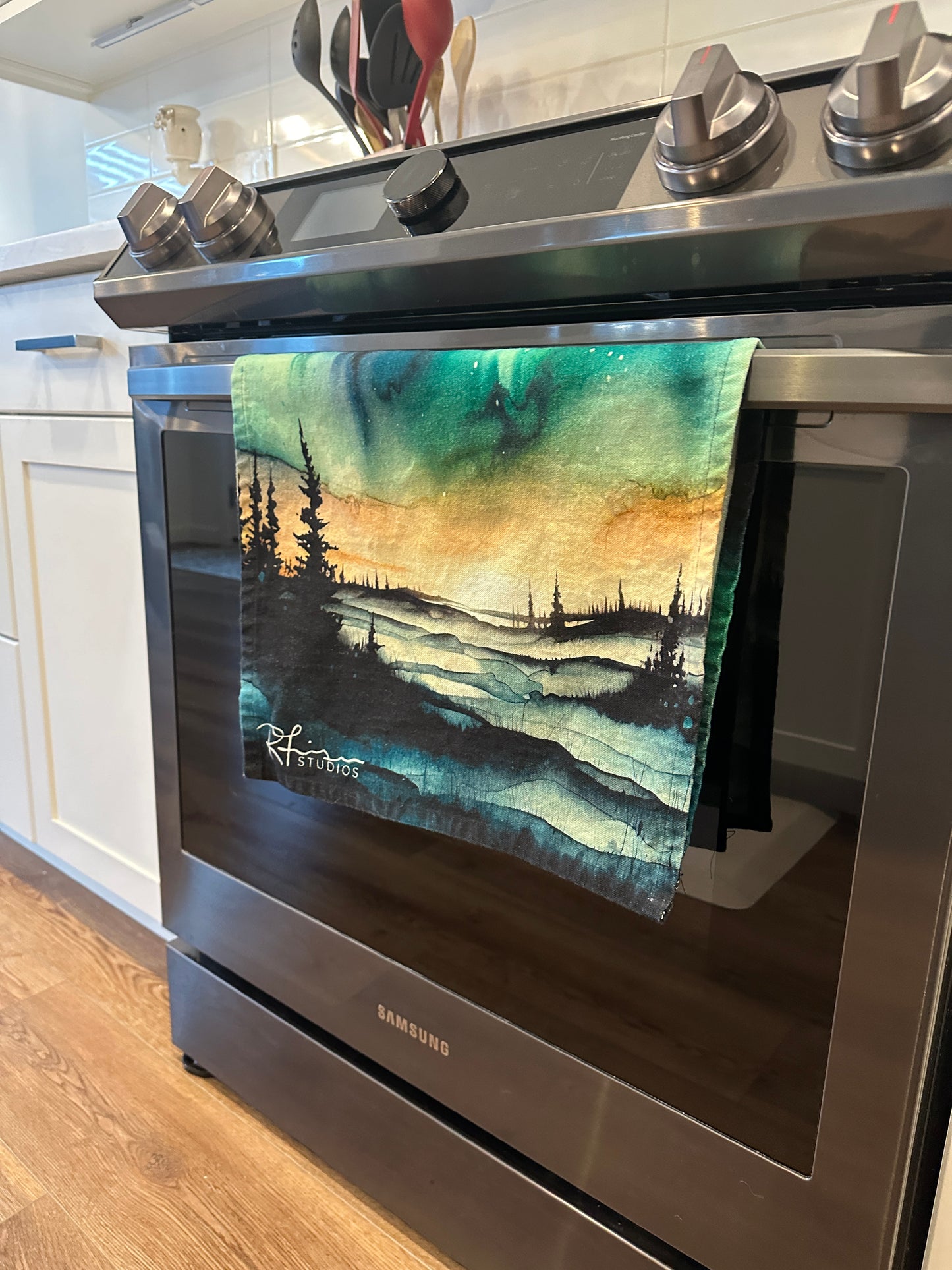 Kitchen Towel/Dish Towel/Tea Towel - Midnight