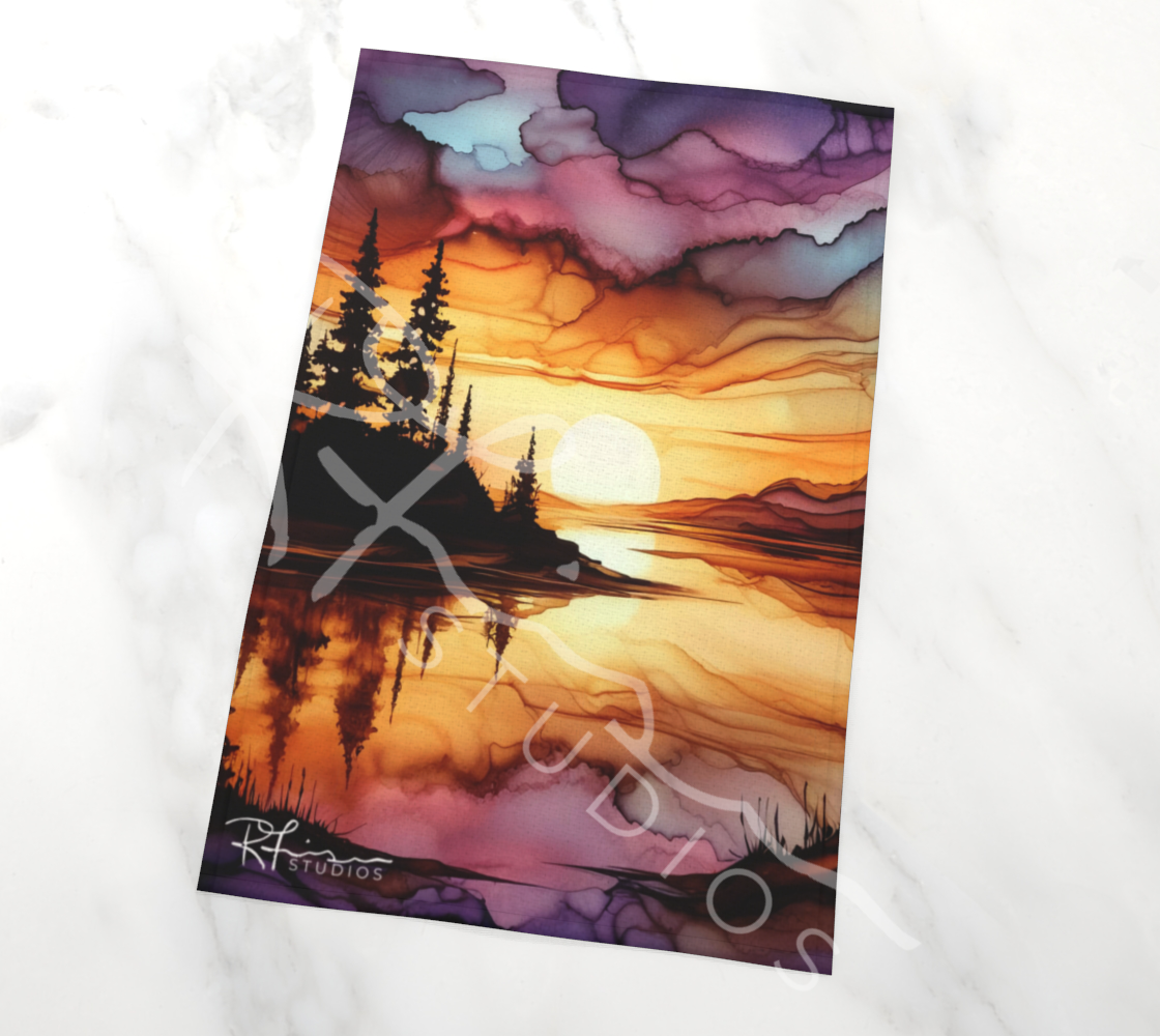 Kitchen Towel/Dish Towel/Tea Towel - Ember