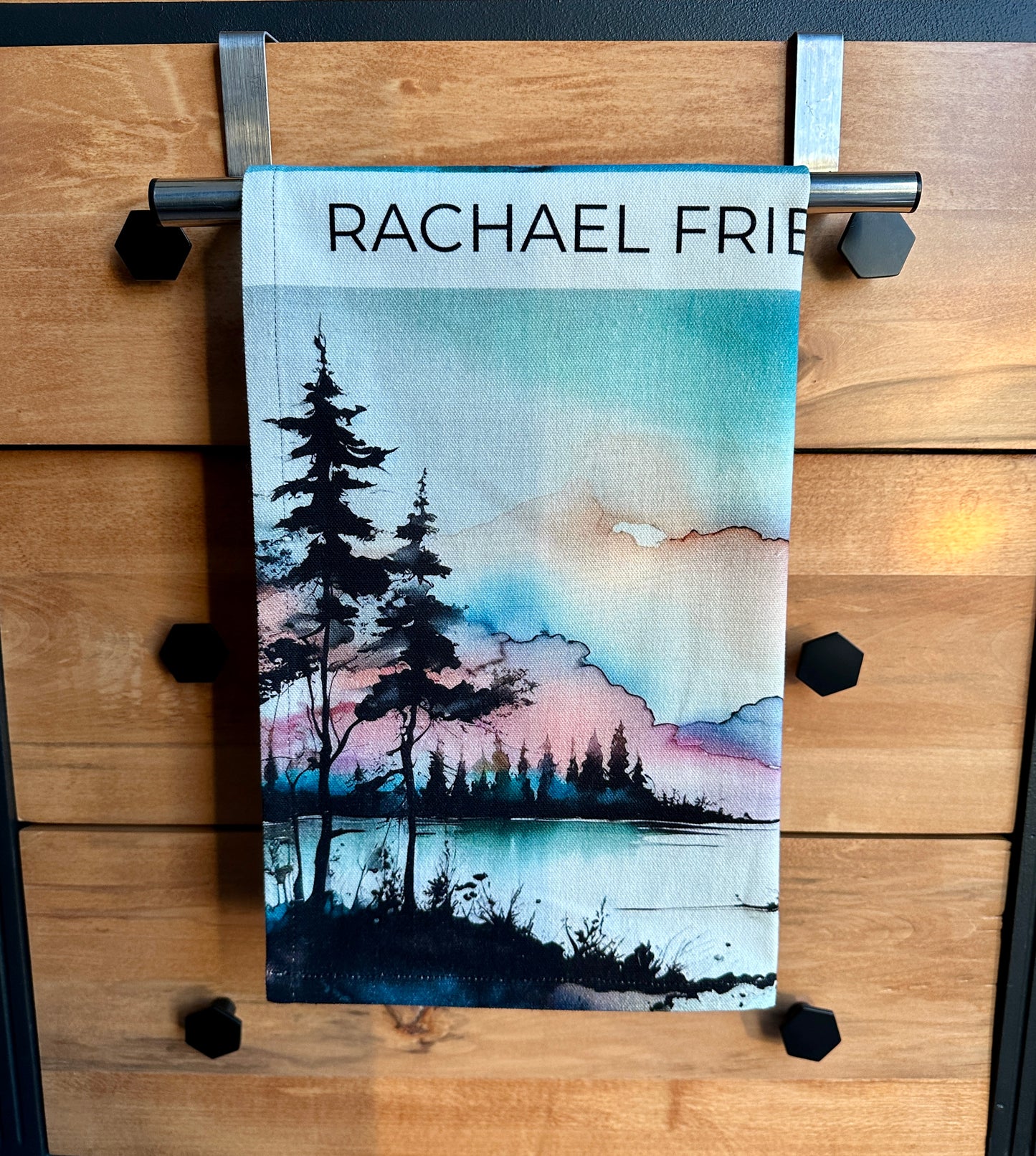 Kitchen Towel/Dish Towel/Tea Towel - Breaking Dawn - Doubled