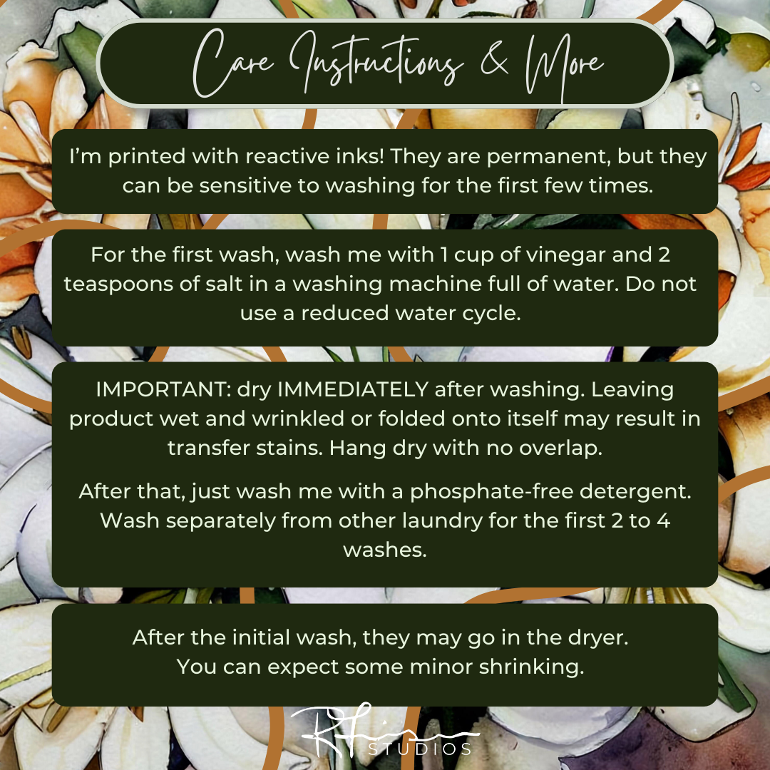 Kitchen Towel/Dish Towel/Tea Towel - Auburn Skies - Doubled