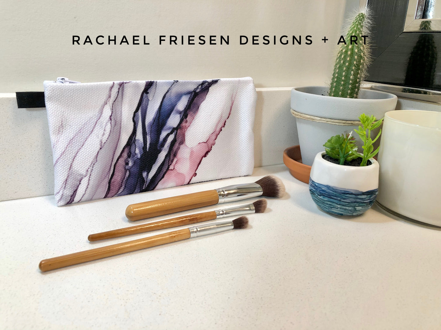 Accessory Bag - Violet Slate - Made to Order