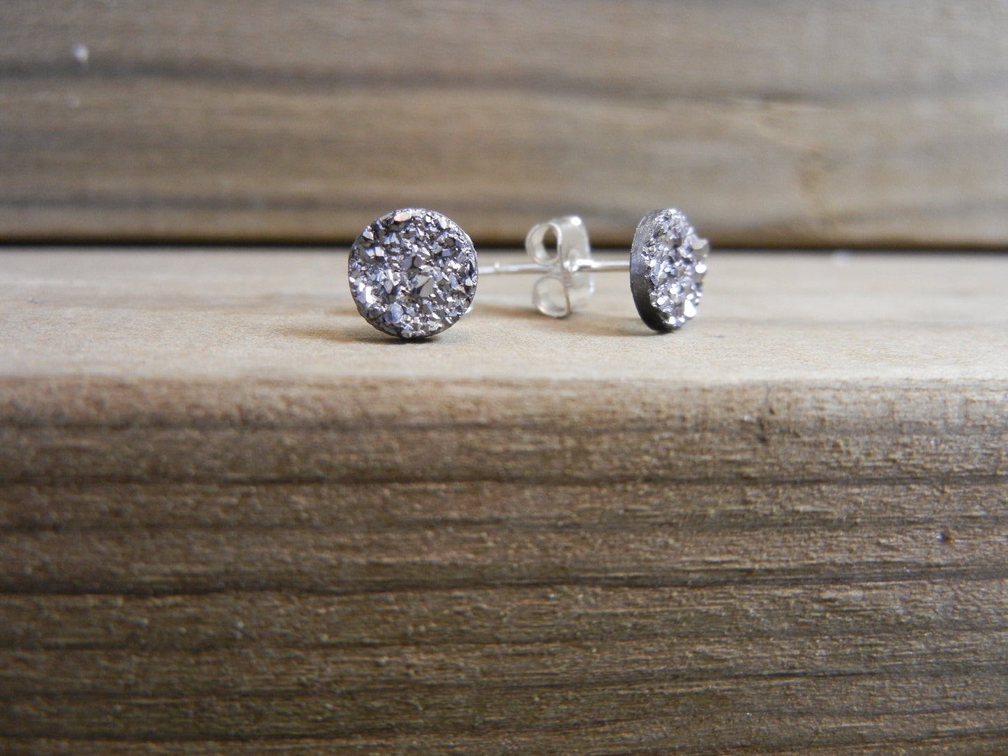 Gunmetal Mini Studs