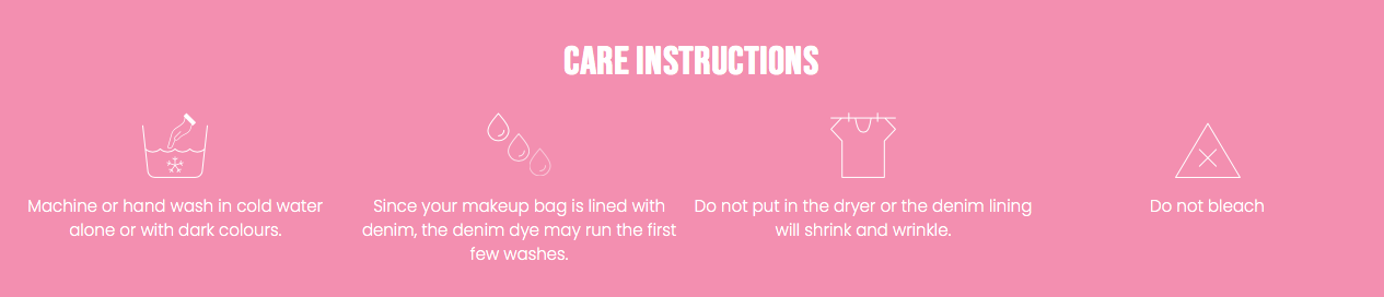 Beauty Bag - 10" and 12" - Aurelia Aurita - Made to Order