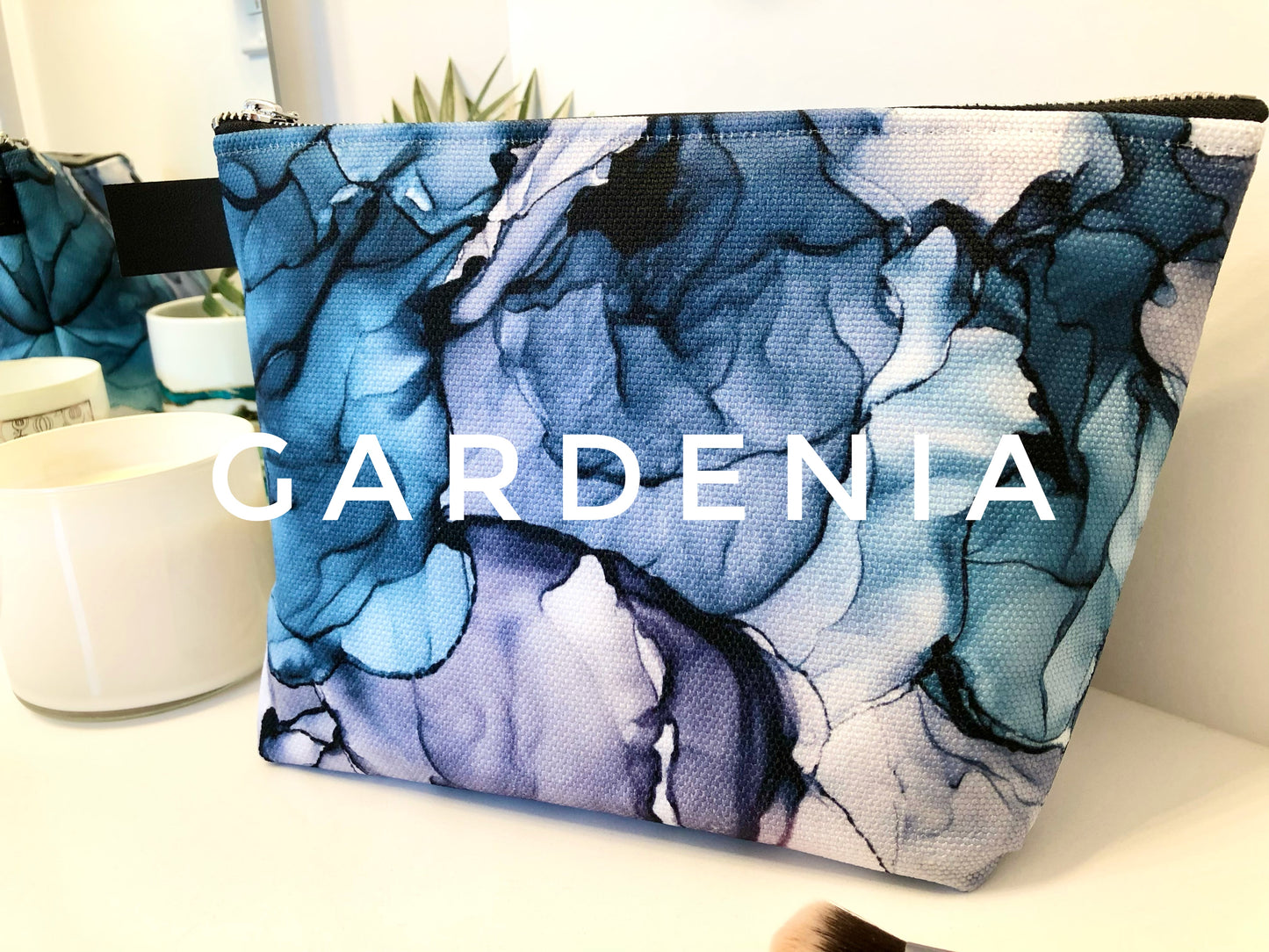 Beauty Bag - 10" and 12" - Gardenia - Made to Order
