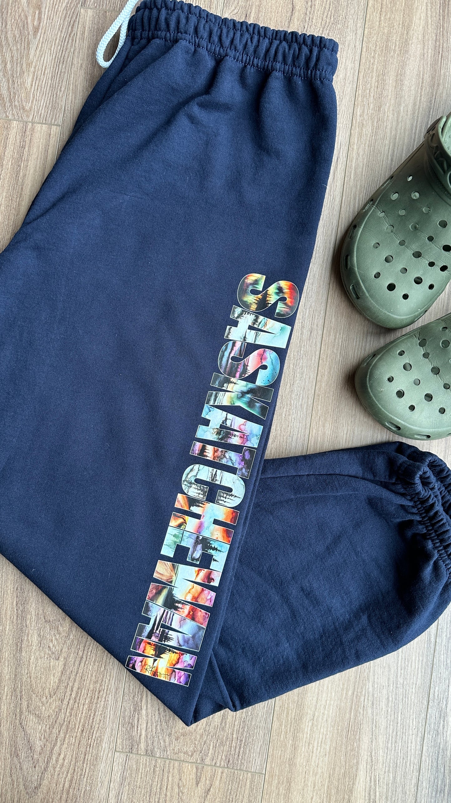 Saskatchewan Collage - SweatPANTS - Adult Sizes - Preorder