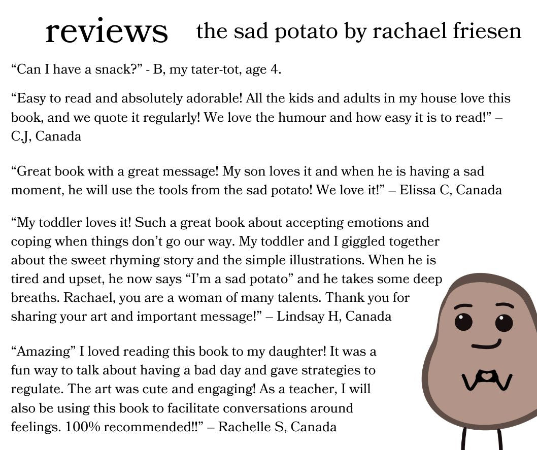 The Sad Potato - The Cutest Book You'll Ever Read