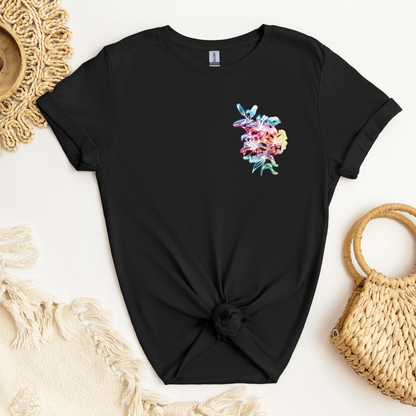 Adult T-Shirt - Rainbow Lilies - Pride Collection