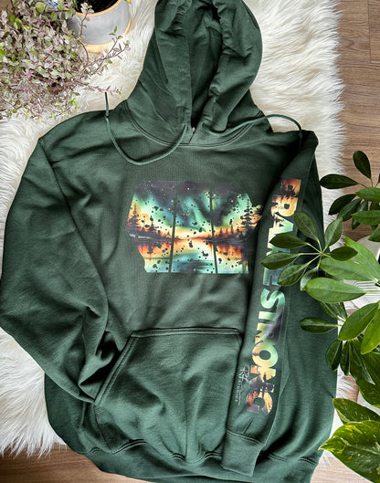 True North Strong/Prairie Strong - "Ember Glow" Painting - Apparel