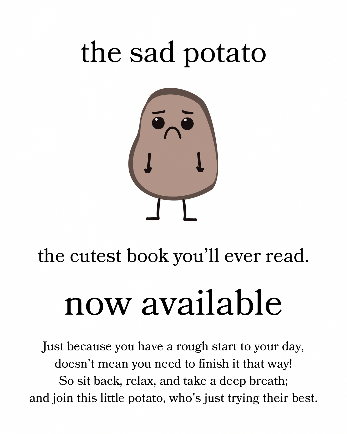 The Sad Potato - The Cutest Book You'll Ever Read