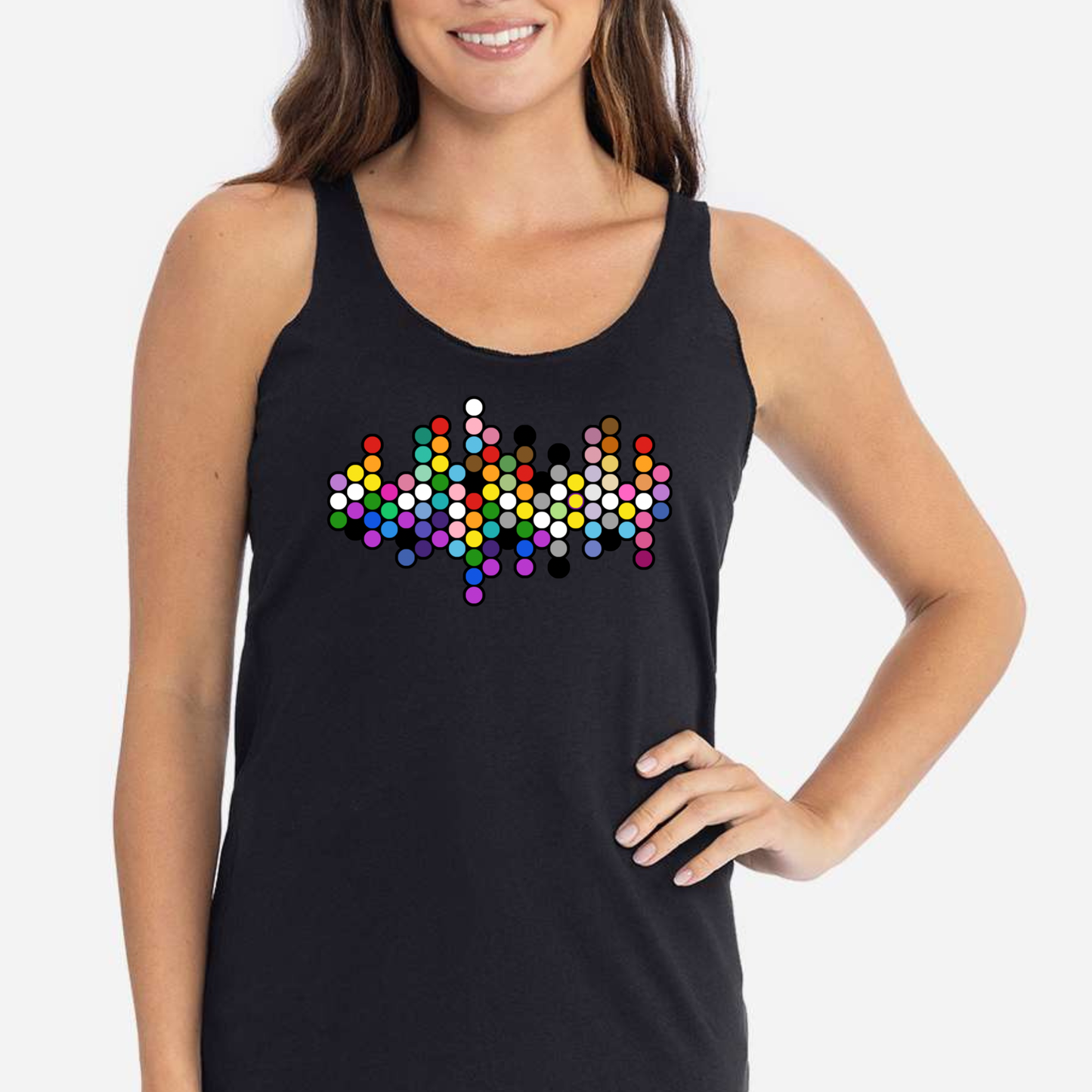Tank Top - 20 flags design - Pride Collection