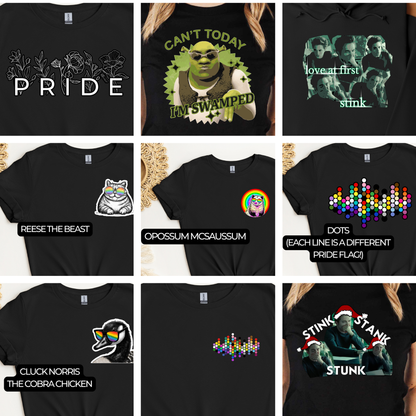 T-SHIRTS - Design Your Own *CLEARANCE*