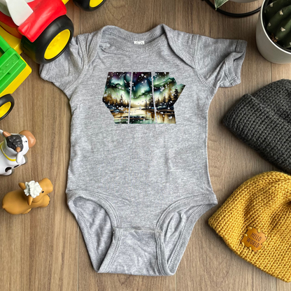 True North Strong/Prairie Strong - "Monsoon Skies" Painting - Infant and Youth Apparel