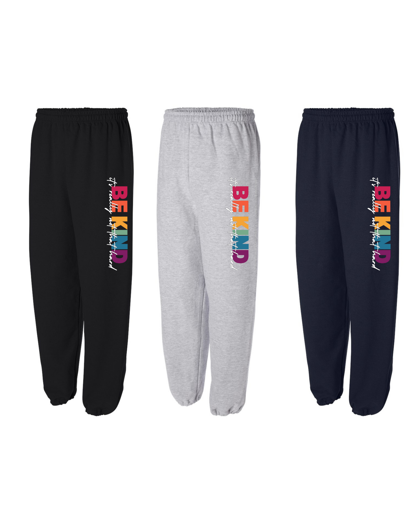 BE KIND SweatPANTS - YOUTH SIZES - PREORDER