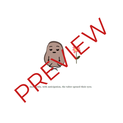 The Sad Potato - a silly book about emotions for all ages!