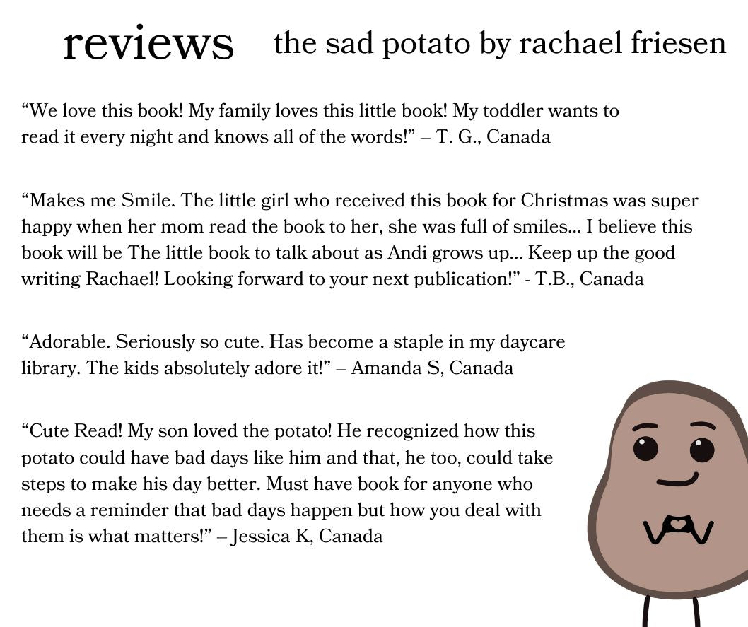 The Sad Potato - The Cutest Book You'll Ever Read