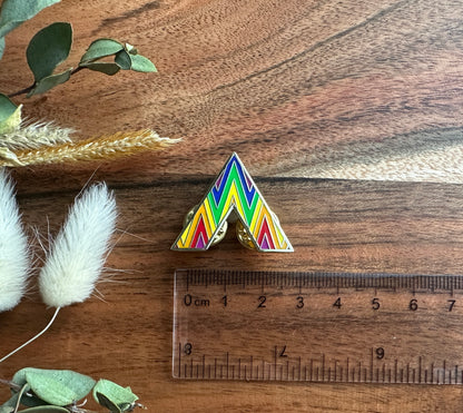 Pride Pin - Chevron A for Ally Pin