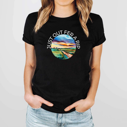 Just Out Fer A Rip T-Shirt - Preorder/Made to Order