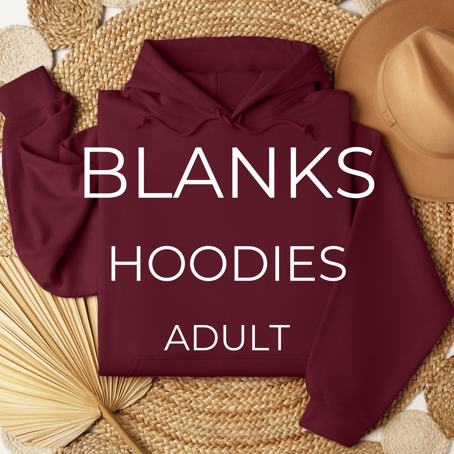 IN STOCK BLANKS - Adult Hoodies