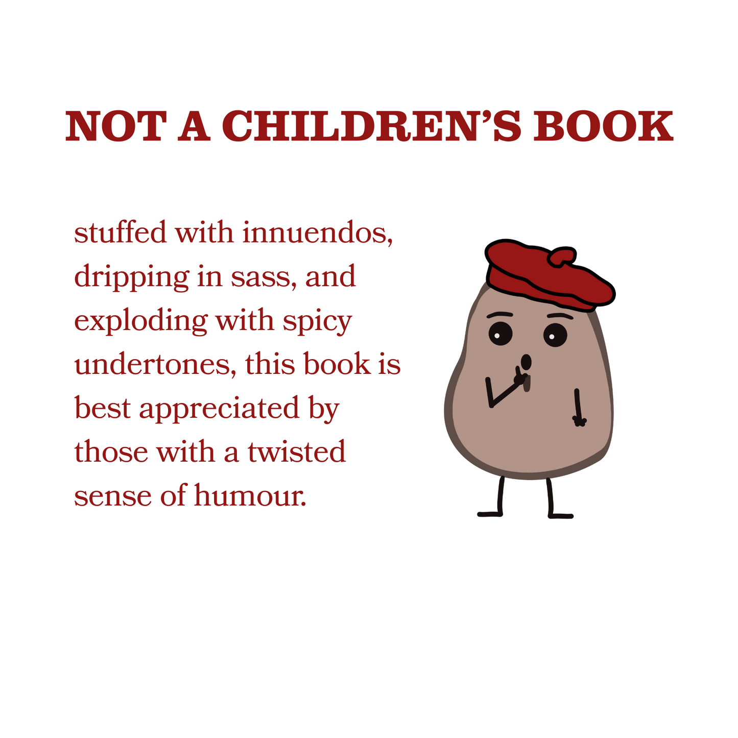 Francois Frites Really Loves His Baguette - Preorder *NOT A CHILDREN'S BOOK*