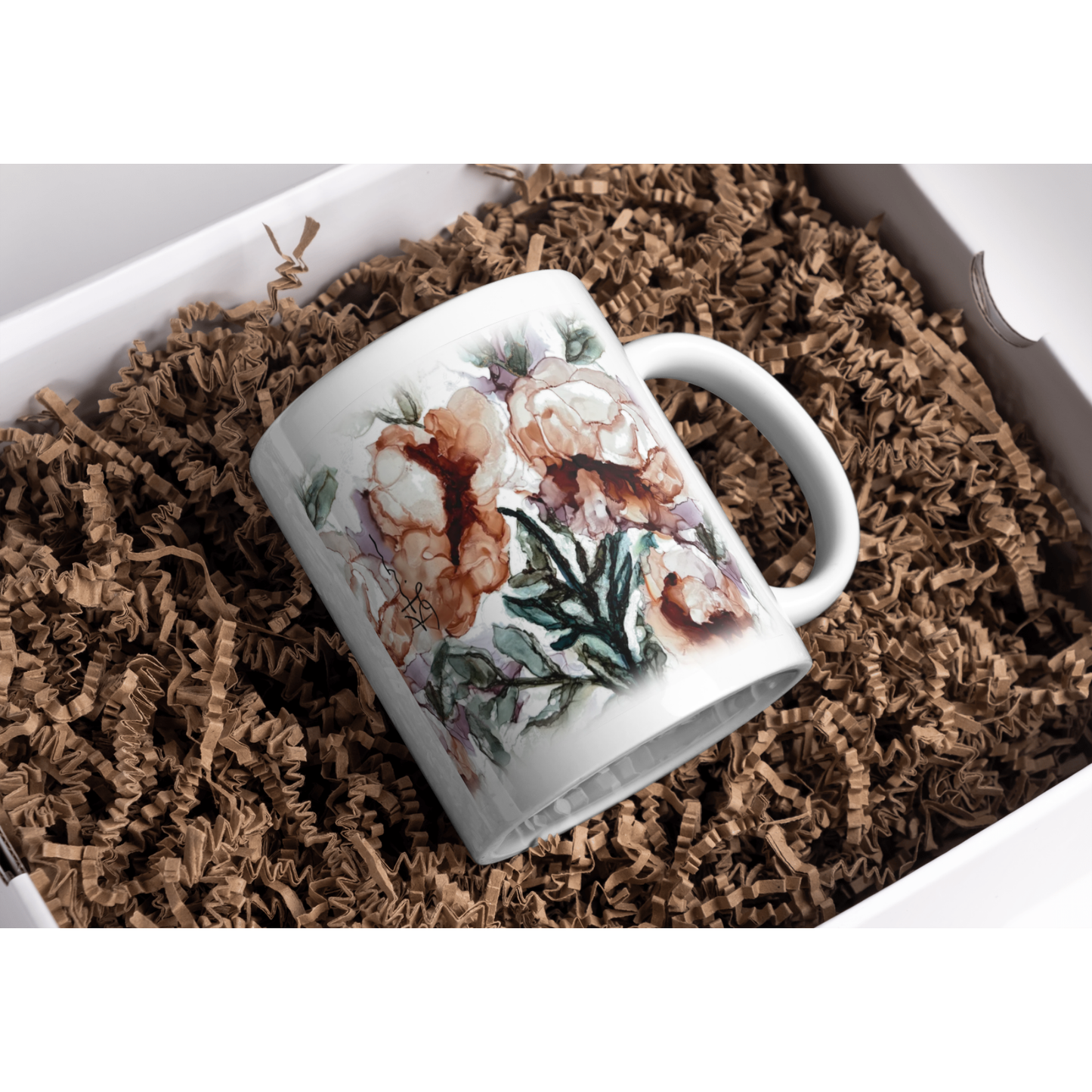 Coffee Cup/Mug - "peonies" - 2026 Floral Collection