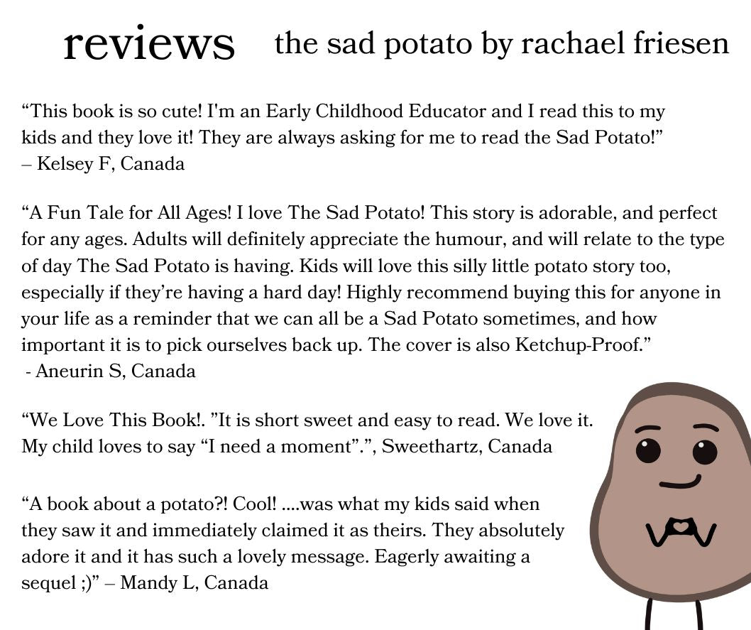 The Sad Potato - The Cutest Book You'll Ever Read