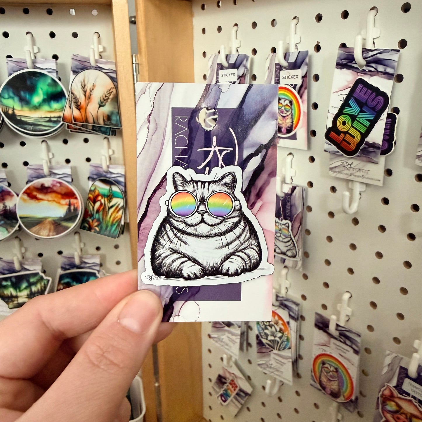 PRIDE STICKERS & MAGNETS & TEMPORARY TATTOOS