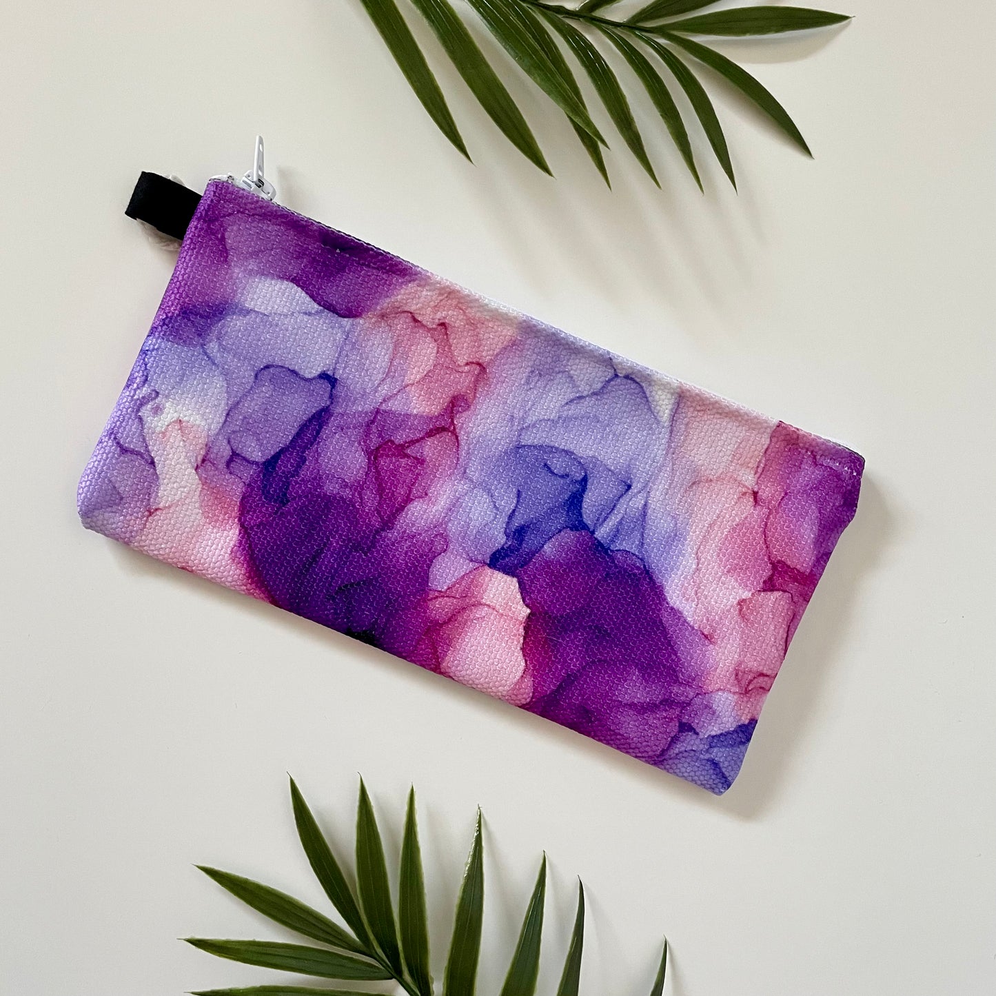 Bouquet - Accessory Bag - Alcohol Ink Art Print - In Stock