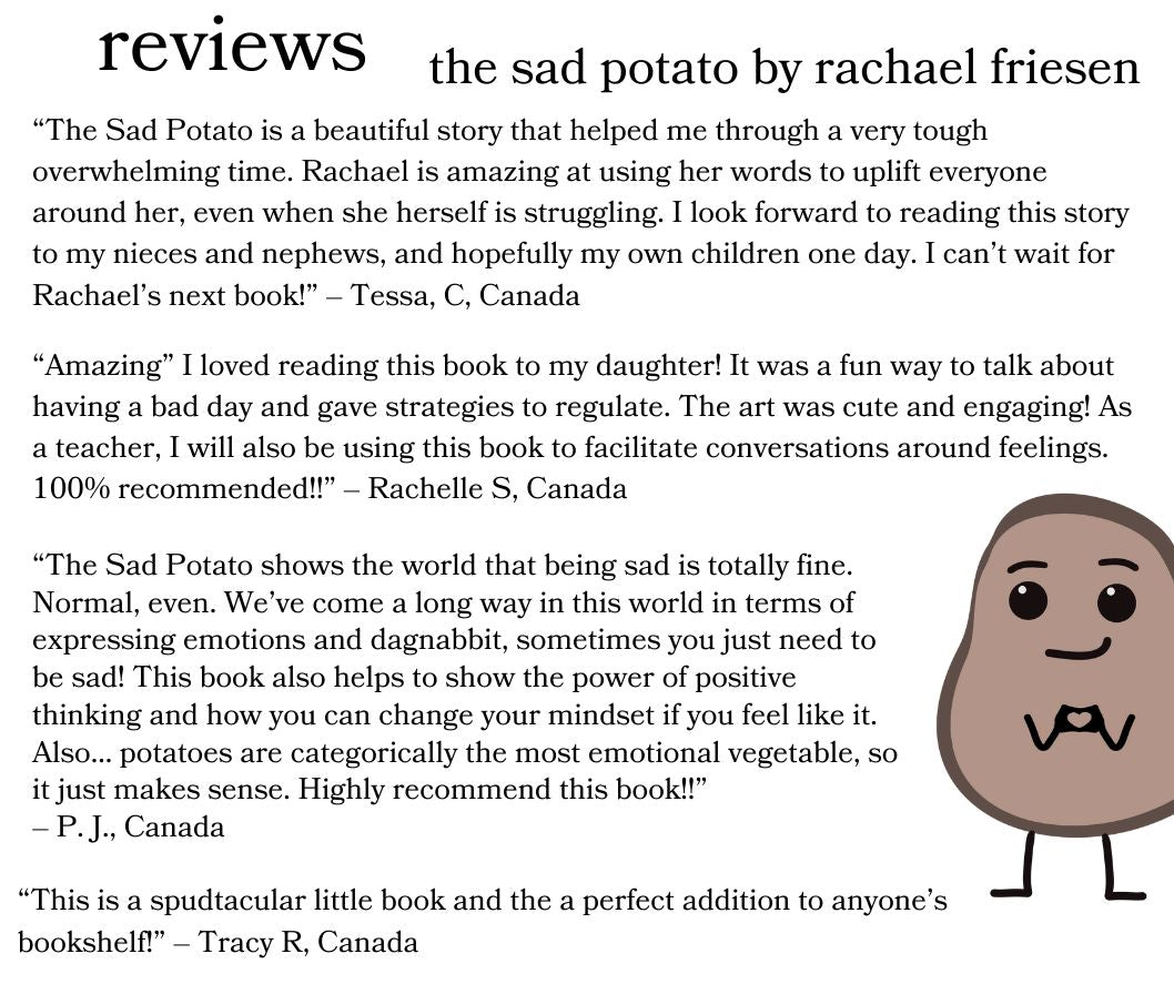 The Sad Potato - The Cutest Book You'll Ever Read